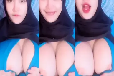 Arrazyny Hijab Baju Biru Ngentot Indo Sampe Becek