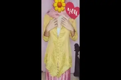 Live Ukhti Kebaya Hijab Pink Menggoda WOT Viral Indo